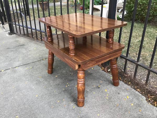 Wood side table 1