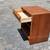 Vintage teak night stand one drawer 6 thumbnail