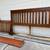 Vintage Solid Oak Wood California King Bed Frame Traditional 5 thumbnail