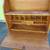 Desk: Vintage Drop-Front Secretary desk with bookcase shelves 11 thumbnail