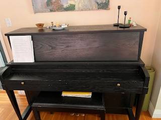 45" Baldwin Hamilton Studio Piano, Free 1