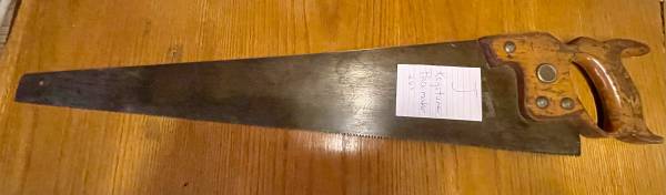 Keystone Pacemaker 26” blade Saw 1