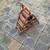 Vintage BoHo rattan wicker wine rack A39 11 thumbnail