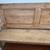Antique Light Pine Wood Church Bench Very Very Old 5 thumbnail