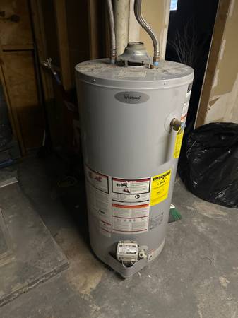 Gas 40 gallon water heater 1