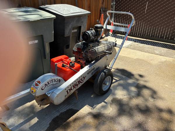 Stump grinder 1