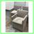Restoration Hardware Ellison Track Arm Dining Chairs On Casters, Latte 6 thumbnail