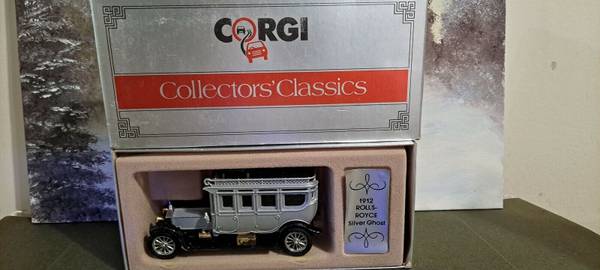 CORGI COLLECTORS CLASSICS C860 '1912 ROLLS ROYCE SILVER GHOST, 1/43 Sc 1