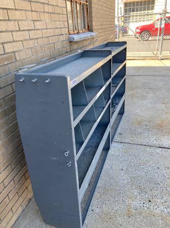 Chevy express GMC savanna Metal Shelves - $450 (Trumbull.Ct)63438705754625122