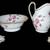 Beautiful 4pc Spode Rose China 2 thumbnail