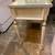 Solid wood, glass topped, computer/stationary desk 3 thumbnail