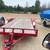 16 ft tandem axle open car trailer 8 thumbnail