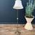 Antique Iron Floor Lamp with Original Shade, c.1930’s 3 thumbnail