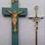 Lot of 6 vintage Christian  Religious crosses. 10 thumbnail