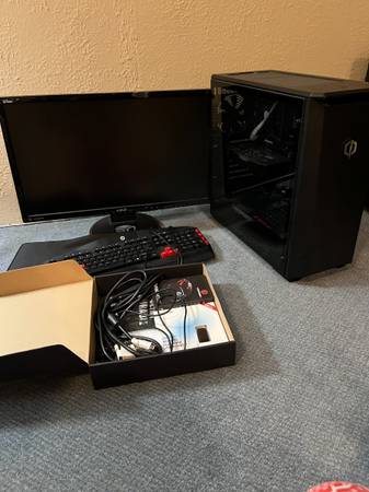 CyberPowerPC Gaming Desktop complete setup w/ ASUS VG248QE 3D Monitor 1