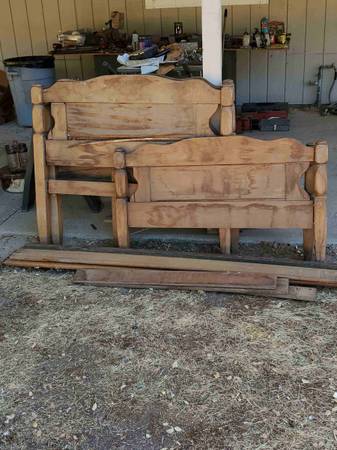 Two Twin bed frames- Need work. 1