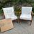 Deck chairs and side table—new 1 thumbnail