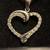 Diamond Swirl Heart Pendant Necklace (1/2 ct. t.w.) in Sterling Silver 1 thumbnail