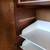 Sewing Cabinet custom handmade resl wood 11 thumbnail