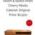 Room & Board Innes Solid Cherry Wood Media Cabinet 10 thumbnail