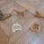 Vintage Deer Figurines in glass, wood and plastic 2 thumbnail