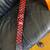 Vintage Dickies Checkerboard Guitar Strap Red + Black 1 thumbnail