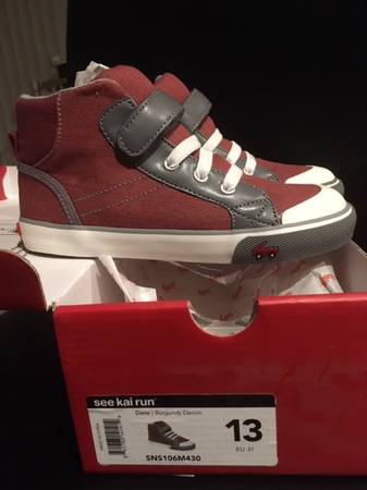 See Kit Run Burgundy Shoe (Toddler Size 13) - NEW 1