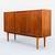 1960s Danish Mid Century Modern Teak Highboard 12 thumbnail