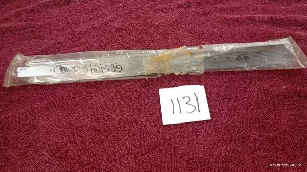 1964 Chevelle El Camino SS Glove box chrome trim NIB 1