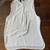 The Kooples White Tank Top with a Zip Neckline in Silk-Small 1 thumbnail