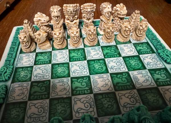 Mayan Chess Set 1