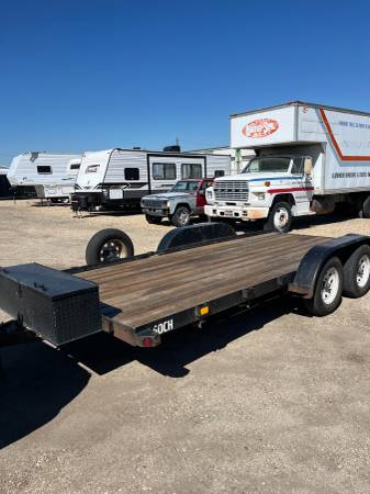 16ft Flatbed Trailer With Winch FOR RENT $75/DAY 1