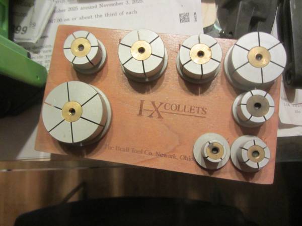 IX Collets Set by Beall Tool Company 1