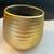 Small Gold Metal Planter 2 thumbnail
