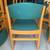 Green Cushioned Chairs 18" Adult (Oak) and Children 3 thumbnail