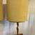 Pair of 2 1960’s Mid Century Split Turned Wood / Brass Table Lamps 3 thumbnail