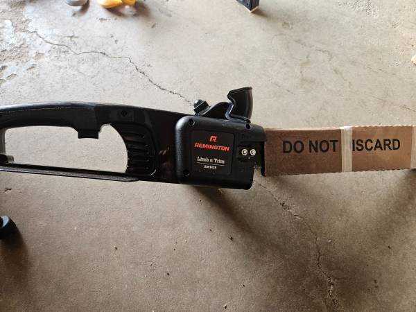 Remington electric chainsaw 1