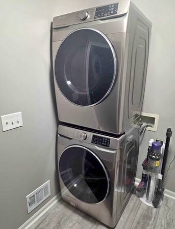 Samsung front loader washer and dryer 1