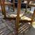 Round Teak Table 51” With 4 Teak Chairs (made By Country Casual Of England)  L 10 thumbnail
