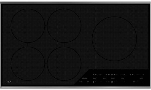 *Open Box* Wolf 36” Transitional Framed Induction Cooktop 1