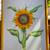 Sunflower Watercolor Original - Beautiful and Peaceful Piece of Art 1 thumbnail