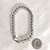 Brand new 7” bead, strand, sterling silver bracelet 1 thumbnail