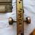 Antique Corbin Solid Bronze Door Lockset Complete Working 8 pieces Set 7 thumbnail
