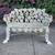 Vintage Victorian Style Cast Iron Grapevine Settee 2 thumbnail