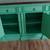 Refinished modern tall buffet cabinet, Credenza, coffee bar 6 thumbnail