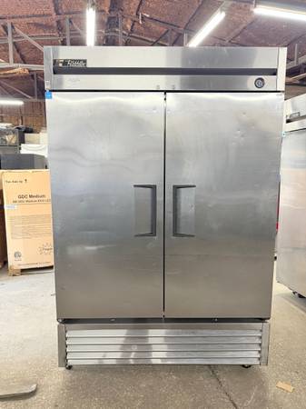True Two Door freezer 1