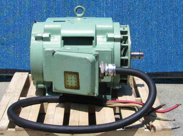 Weg Sullair 75 HP Electric Motor 1800 RPM 460V AC Inverter Duty 1-7/8" 1
