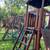 Swing set with slide & rock climbing 2 thumbnail