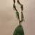 Vintage Jade/Sterling Necklace 2 thumbnail