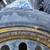 2 Winter Studded Tires And Steel Rim Set - 205 50 R17 4 thumbnail